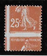 France N°235 - Variété Piquage En Croix - Neuf * Avec Charnière - TB - Ongebruikt