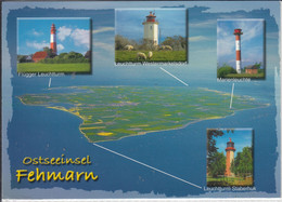 FEHMARN, Ferieninsel, Leuchtturm, Lighthouse, Phare,  Sondermarke, Nice Stamp,  Nachgebühr Ö - Fehmarn