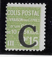 France Colis Postaux N°115 - Neuf * Avec Charnière - TB - Ongebruikt