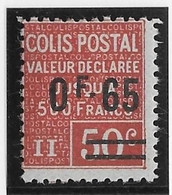 France Colis Postaux N°61 - Neuf * Avec Charnière - TB - Mint/Hinged