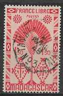 Malagasy Republic 1943. Scott #248 (U) Traveler's Tree - Oblitérés