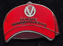 Pin Von Der Formel 1, Michael Schumacher Mütze, Deutsche Vermögensberatung - Automobile - F1