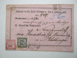 RADOLFZELL  , Klarer Stempel Auf NN- Beleg - Lettres & Documents