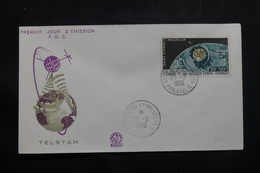 SAINT PIERRE ET MIQUELON - Enveloppe FDC En 1962 - Satellite - L 54840 - FDC