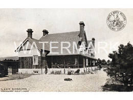 LONDON AND NORTH WESTERN RAILWAY OFFICIAL BUNGALOWS GREENORE GOLF LINKS OLD B/W POSTCARD  IRELAND CO. LOUTH - Louth