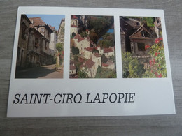 Saint-Cirq-Lapopie - Multi-vues - Editions La Clé Des Champs - Année 1994 - - Saint-Cirq-Lapopie