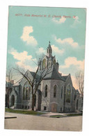 Peoria, Illinois, USA, "Hale Memorial M. E. Church, Peoria, ILL" Pre-1915 Postcard - Peoria