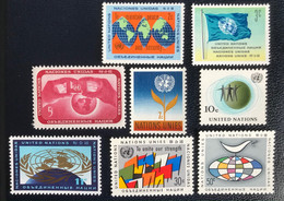 UN - United Nations - VN - G1/27 - MNH - 1961 - Nr 99#106 - Postage Stamps - Ongebruikt