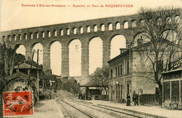 Aix En Provence * Ventabren * Roquefavour * La Gare * Ligne Chemin De Fer Des Bouches Du Rhônes * Aqueduc Pont - Aix En Provence