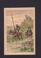 Image Ancienne Don Quichotte Don Quijote Litho - Märchen, Sagen & Legenden