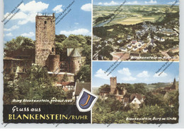 4320 HATTINGEN - BLANKENSTEIN, Burg Und Ortsansicht - Hattingen