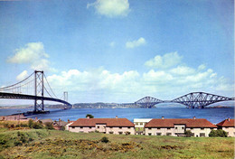 ECOSSE. Carte Postale Neuve. The Forth Bridges From South Queensferry. - West Lothian