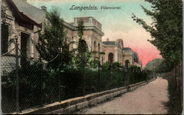 8439 - Niederösterreich - Langenlois , Villenviertel - Gelaufen 1918 - Langenlois