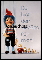 ÄLTERE POSTKARTE MARIONETTE KASPERLE ZWERG MATROJSCHKA MATROSCHKA Puppet Fantoche Postcard Ansichtskarte Cpa AK - Jeux Et Jouets