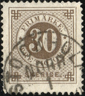 SUÈDE / SWEDEN / SVERIGE - 188? - " STOCKHOLM  NORR "  Ds On Facit 47 / Mi.35 - Usados