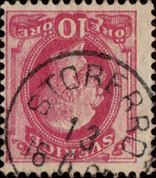 SUÈDE / SWEDEN / SVERIGE - 188? - " STOREBRO " Cds On Mi.28 / Facit 39 (type 2) - Used Stamps