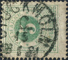 SUÈDE / SWEDEN / SVERIGE - 1881 - " STOCKHOLM / C. " Cds On Mi.19B / Facit 30 - Used Stamps