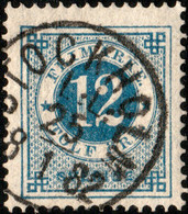 SUÈDE / SWEDEN / SVERIGE - 1882 - " STOCKHOLM L:L:" (1882) Ds On Facit 32e / Mi.21B - Usati