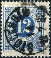 SUÈDE / SWEDEN / SVERIGE - 1882 - " STOCKHOLM " Small Cds On Mi.21B / Facit 32 - Usados