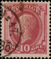 SUÈDE / SWEDEN / SVERIGE - 1885 - " PKXP Nr.17 " TPO Cds On Mi.28 / Facit 39 (type 1) - Usados