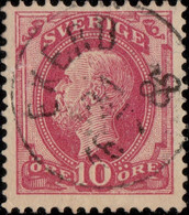 SUÈDE / SWEDEN / SVERIGE - 1885 - "EKERÖ" Cds On Mi.28 / Facit 39 (type 2) - Oblitérés