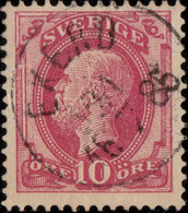 SUÈDE / SWEDEN / SVERIGE - 1885 - "EKERÖ" Cds On Mi.28 / Facit 39 (type 2) - Gebraucht