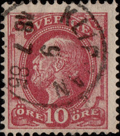 SUÈDE / SWEDEN / SVERIGE - 1885 - "KLIPPAN" Cds On Mi.28 / Facit 39 - Used Stamps