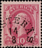 SUÈDE / SWEDEN / SVERIGE - 1886 - " VÅSTERÄS " Cds On Mi.28 / Facit 39 (T.2) - Gebraucht