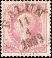 SUÈDE / SWEDEN / SVERIGE - 1889 - " FALUN " Date Stamp On Mi.38 / Facit 45 - Used Stamps