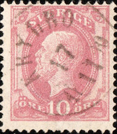 SUÈDE / SWEDEN / SVERIGE - 1890 - " KRYLBO " Date Stamp On Mi.38 / Facit 45 - Used Stamps