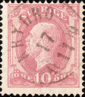 SUÈDE / SWEDEN / SVERIGE - 1890 - " KRYLBO " Date Stamp On Mi.38 / Facit 45 - Gebraucht