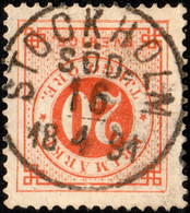 SUÈDE / SWEDEN / SVERIGE - 1891 - " STOCKHOLM SÖD: " Ds On Facit 46d/ Mi.34 - Gebruikt