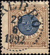 SUÈDE / SWEDEN / SVERIGE - 1892 -  " ÖREBRO " (Type 14) Cancel On Mi.37 1KR - Usati