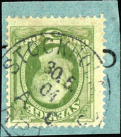 SUÈDE / SWEDEN / SVERIGE - 1904 - " STOCKHOLM 16 / A 6 / RBT." Ds On Mi.41b/Facit 52f - Used Stamps