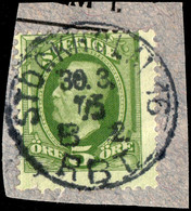 SUÈDE / SWEDEN / SVERIGE - 1904 - " STOCKHOLM 16 / B 2 / RBT." Ds On Mi.41b/Facit 52e - Oblitérés