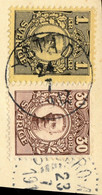 SUÈDE / SWEDEN / SVERIGE - 1912 - " YSTAD " Ds On Facit 77 & 88 / Mi.62 & 77 - Oblitérés