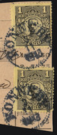 SUÈDE / SWEDEN / SVERIGE - 1913 - " RONNEBY " Ds On Facit 77 (x2) / Mi.62 (x2) - Usados