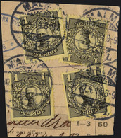 SUÈDE / SWEDEN / SVERIGE - 1914 - " MALMÖ / * 1 L " Ds On Facit 77 (x4) - Usati