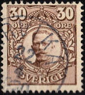 SUÈDE / SWEDEN / SVERIGE - 192? - " ARVIKA " Ds On Facit 88 30ö Brown - Used Stamps