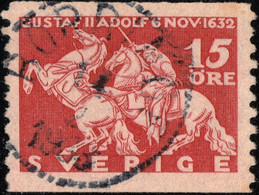 SUÈDE / SWEDEN / SVERIGE - 1933 - " BÖRRINGE " Ds On Facit 235 15ö Red - Oblitérés