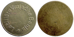 04150 GETTONE JETON TOKEN SERBIA LECILISTE VRNJACKA BANJA SERVICE HOT SPA TOKEN - Other & Unclassified