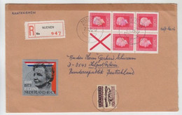 Pays Bas  1975  Juliana  Demi Carnet N° 16  N° Mi 976   Yv 946  Recommandé Nuenen - Unclassified