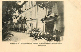 Marseille * école Pensionnat Des Dames De L'immaculée Conception * La Terrasse * Enfants - Unclassified