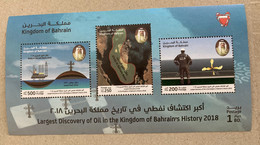 Bahrain 2018 Discovery Of Largest Oil Field MS MNH - Bahreïn (1965-...)