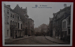 CPA 1934 St Ghislain - Grand' Rue - Vue Prise De La Grand 'Place / Edit Anciau - Saint-Ghislain