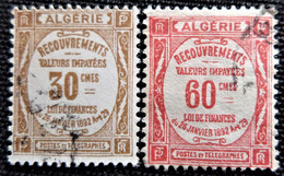 Timbres D' ALGERIE   N° 17 Et 18 - Segnatasse