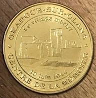 87 ORADOUR SUR GLANE MDP 2013 MINI MÉDAILLE SOUVENIR MONNAIE DE PARIS JETON TOURISTIQUE MEDALS COINS TOKENS - 2013