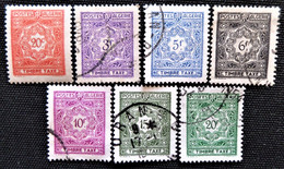 Timbres D' ALGERIE   N° 35_ 40 à 45 - Segnatasse