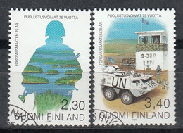 FINLANDIA 1993 - DEFENSA NACIONAL - EJERCITO - YVERT Nº 1178-1179** SPECIMEN - Andere & Zonder Classificatie