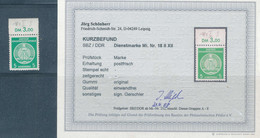 ** DDR Dienst 18 II XII Oberrand Sign. Schönherr - Altri & Non Classificati